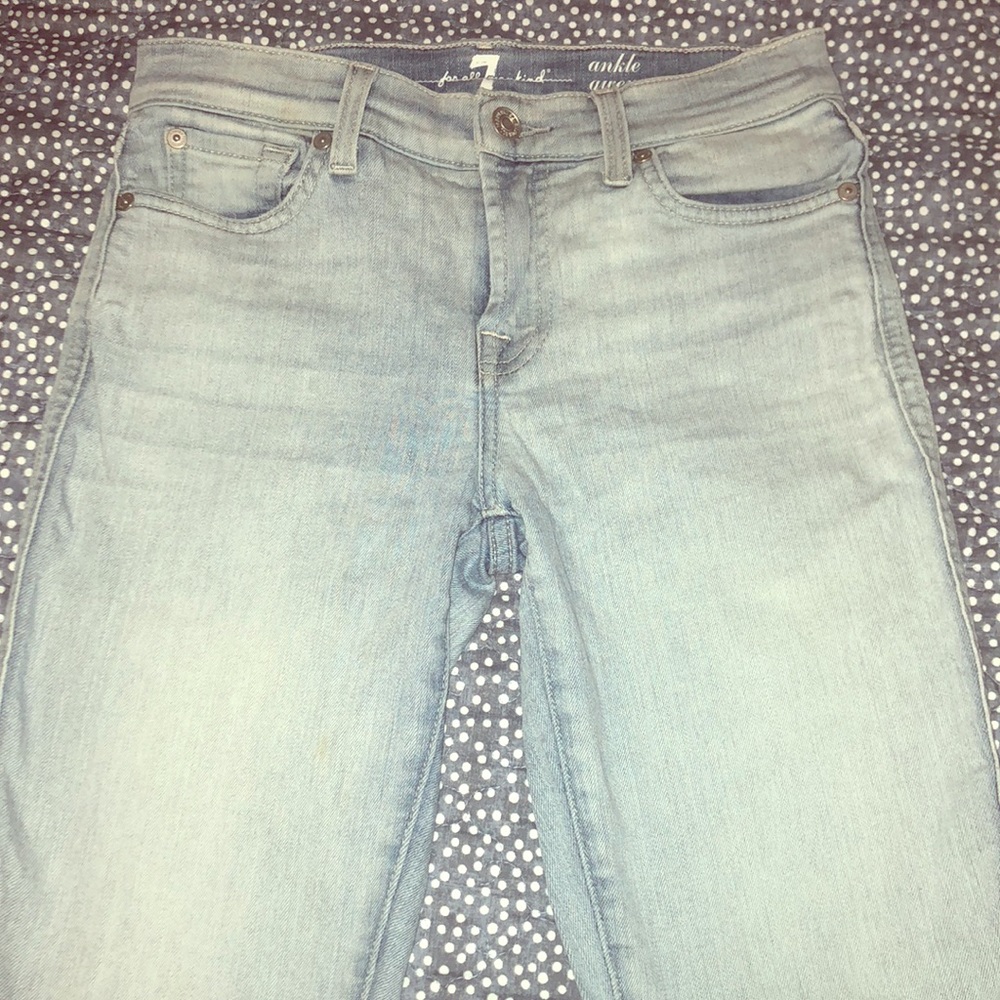 7 for all mankind gwenevere jeans size 25